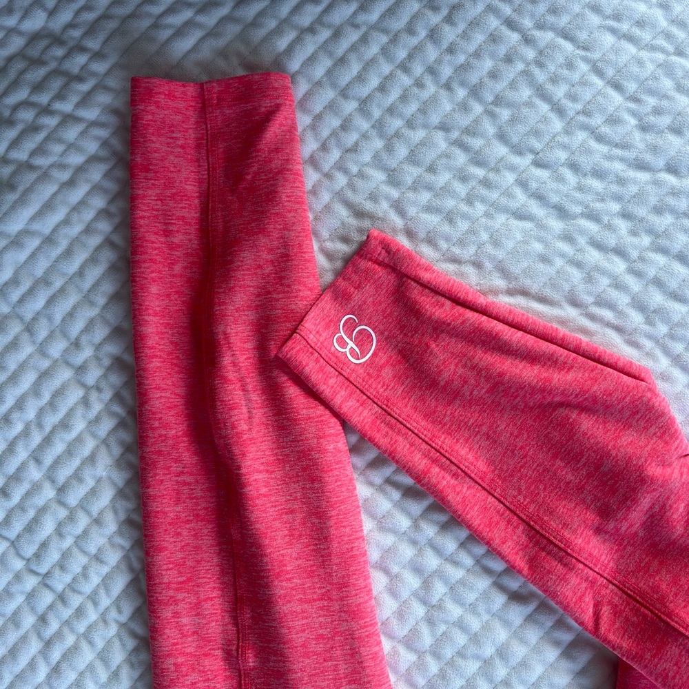 Bombshell Sportswear High-Waist Pink Leggings - Picture 3 of 3
